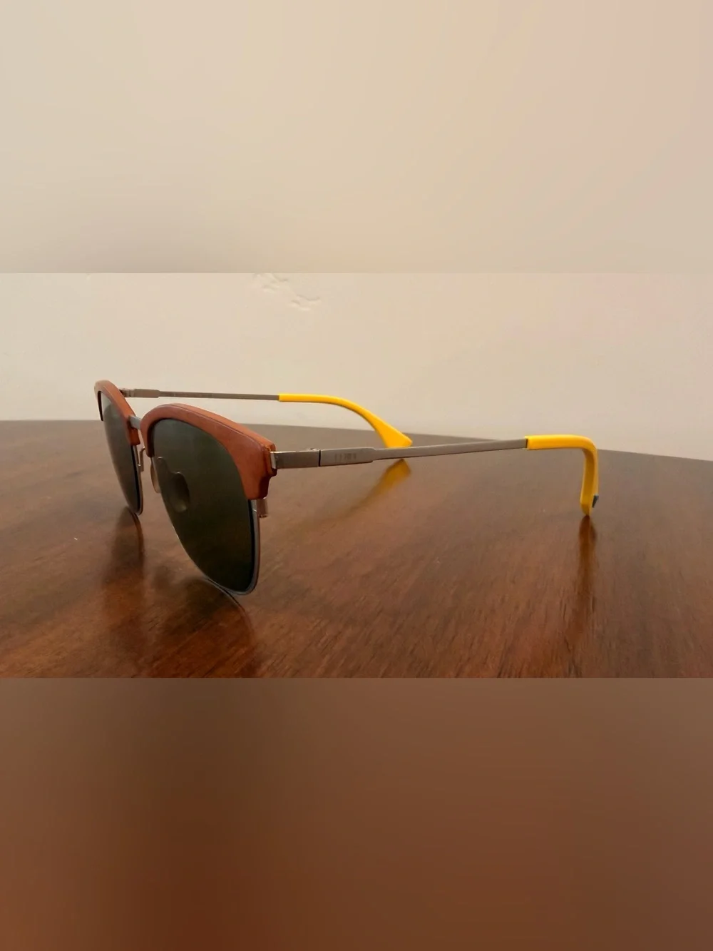 Fendi FF 0228/S Brown Silver Designer Sunglasses 50-21-145